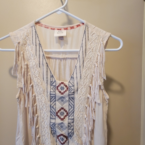 🤎EUC~ KNOX ROSE SLEEVELESS TOP - Picture 2 of 6